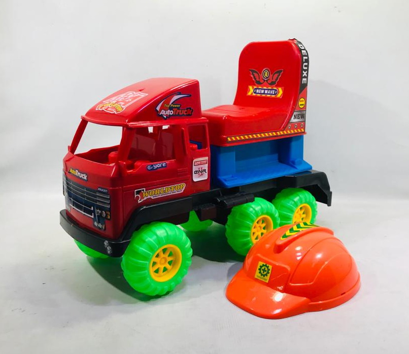 Truk Duduk Worldtop Roda Warna + Helm Ktg @12