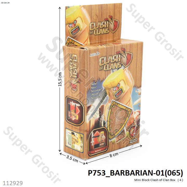 (ONLINE) Mini Block Clash of Clan Box 