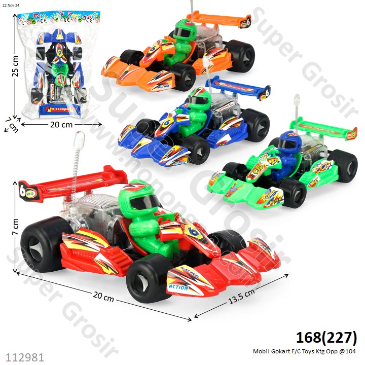 Mobil Balap Gokart F/C Toys Ktg Opp @104