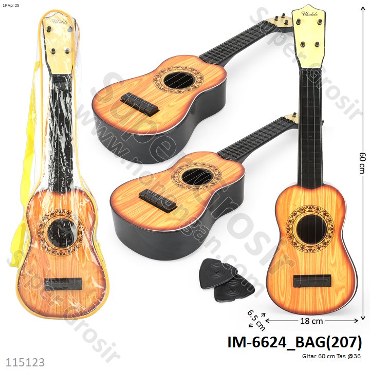 Gitar 60 cm Tas @36