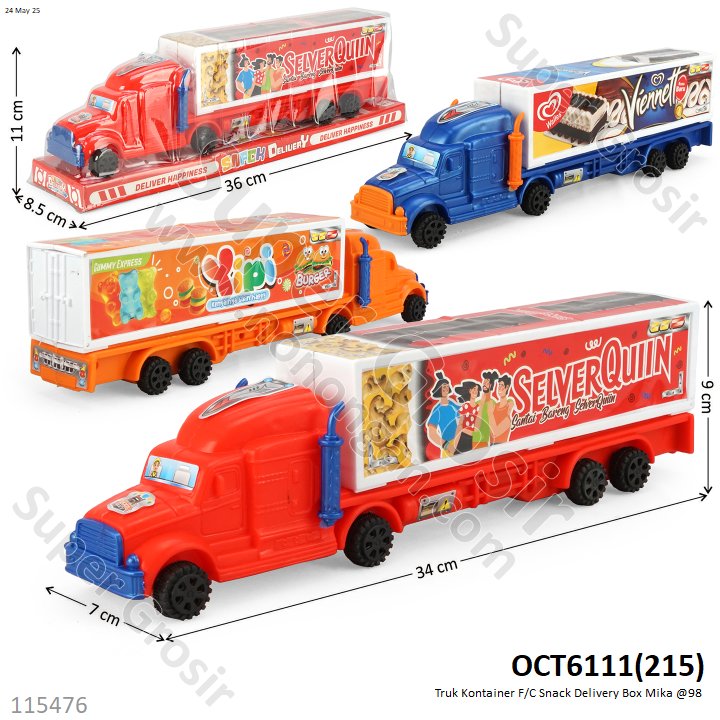Truk Kontainer F/C Snack Delivery Box Mika @98