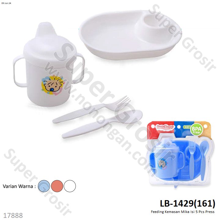Feeding Kemasan Mika Isi 5 Pcs Press