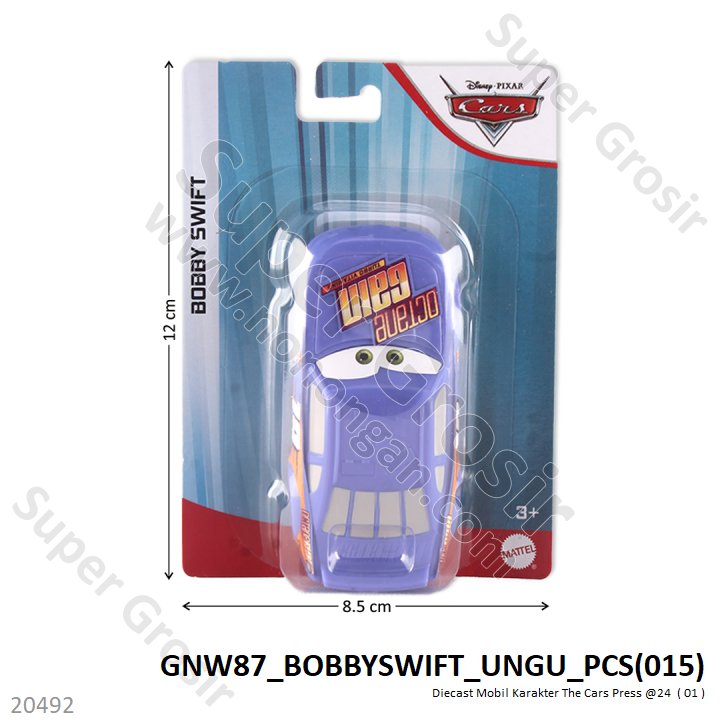 (ONLINE) Diecast Mobil The Cars Disney Pixar Cars GNW87 Press @1