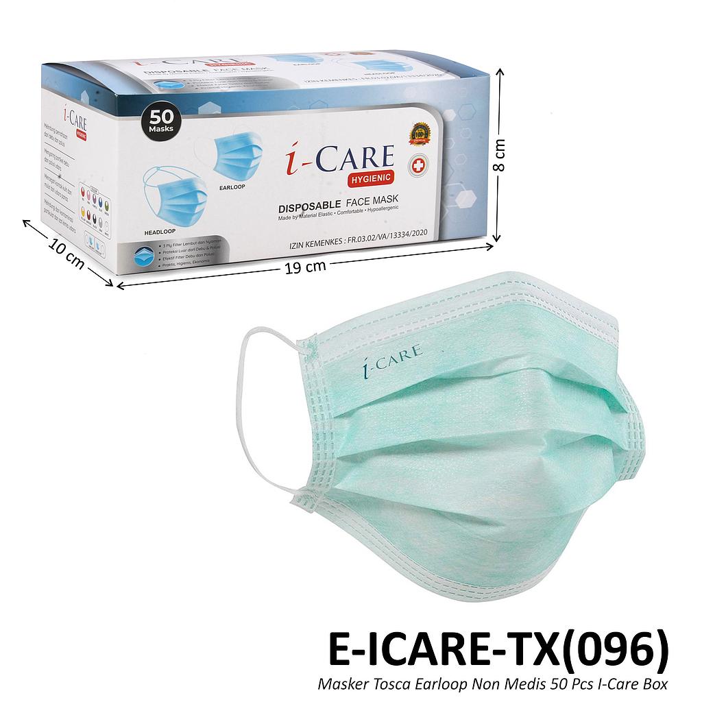 Masker Earloop Tosca 50 Pcs Non Medis I-Care Box @70
