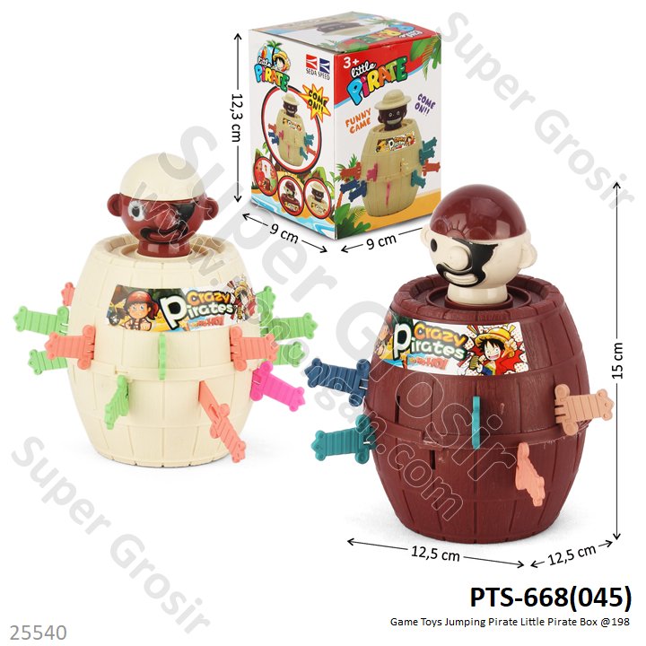 Jumping Pirates 15 cm Box @198