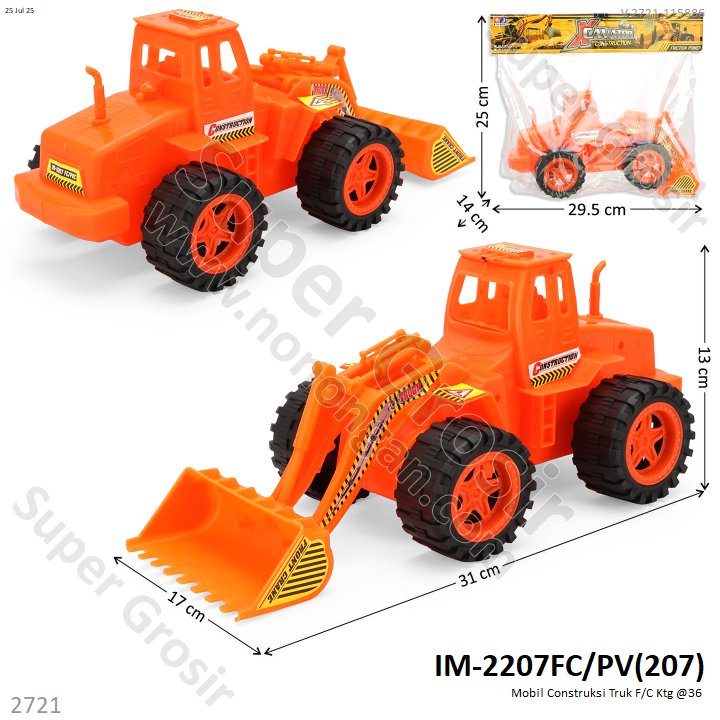 Truk Konstruksi F/C Vehicle Country Ktg PVC @36