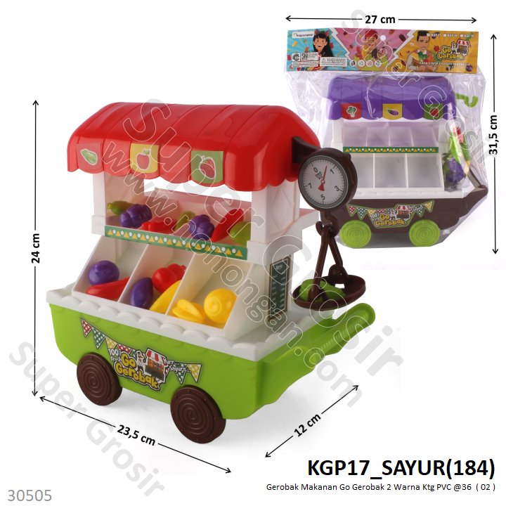 Gerobak Makanan Go Gerobak Ktg PVC @36