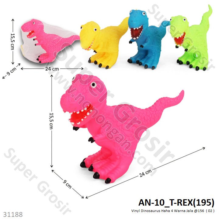 Vinyl Dinosaurus Haha Jala @156