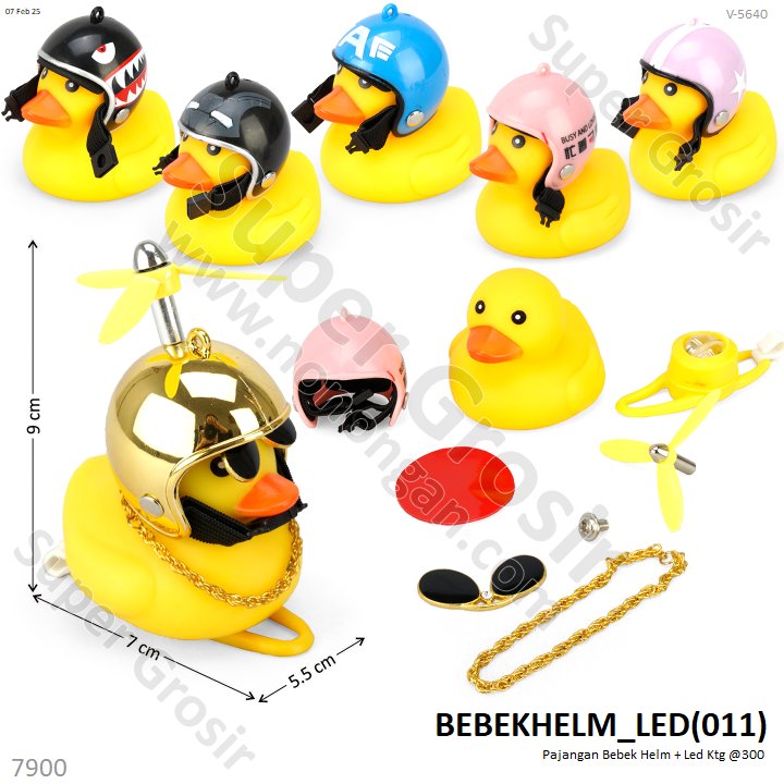 Aksesoris Sepeda Motor Bebek Helm Led Kacamata Kalung Ktg Opp @300