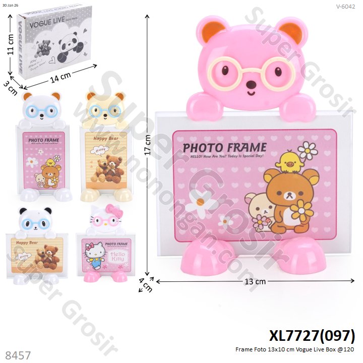 Frame Foto 13x10 cm Vogue Live Box @120