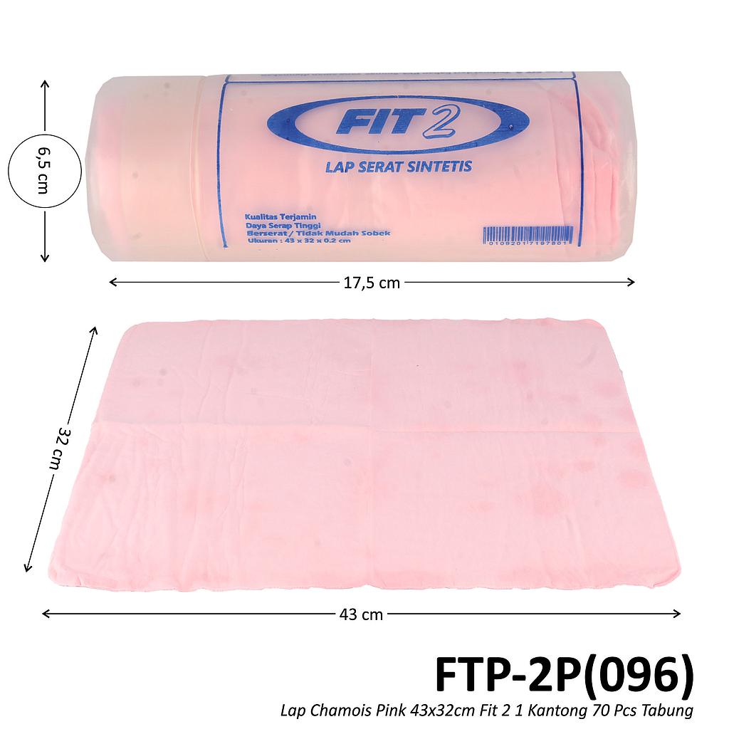 Lap Chamois / Kanebo Fit 2 43x32 cm 1 Kantong 70 Pcs Tabung @350