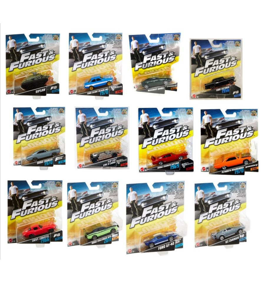 Hot Wheels Fast &amp; Furious Press @16