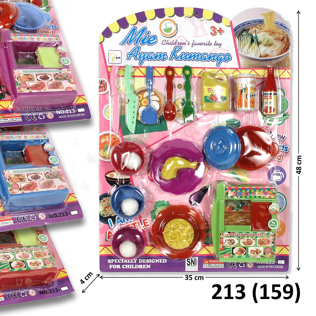 Kedai Makanan Set Stand Booth dan Acc Mie Ayam Kumango Press @48