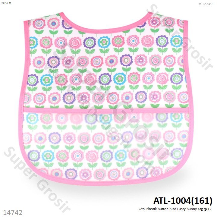 Oto Plastik Button Bird Lusty Bunny Ktg @12