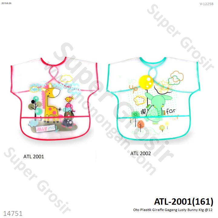 Oto Plastik Giraffe Gagang Lusty Bunny Ktg @12