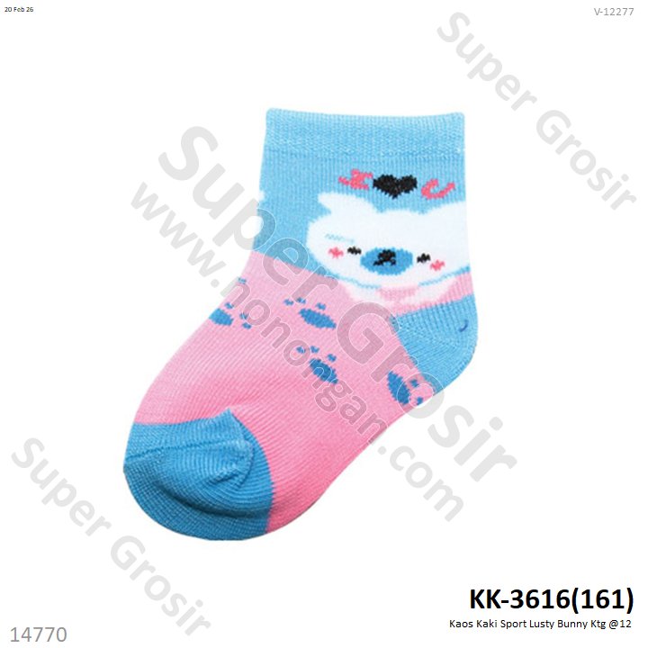 Kaos Kaki Sport Lusty Bunny Ktg @12