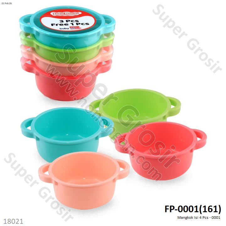Mangkok Isi 4 Pcs - 0001