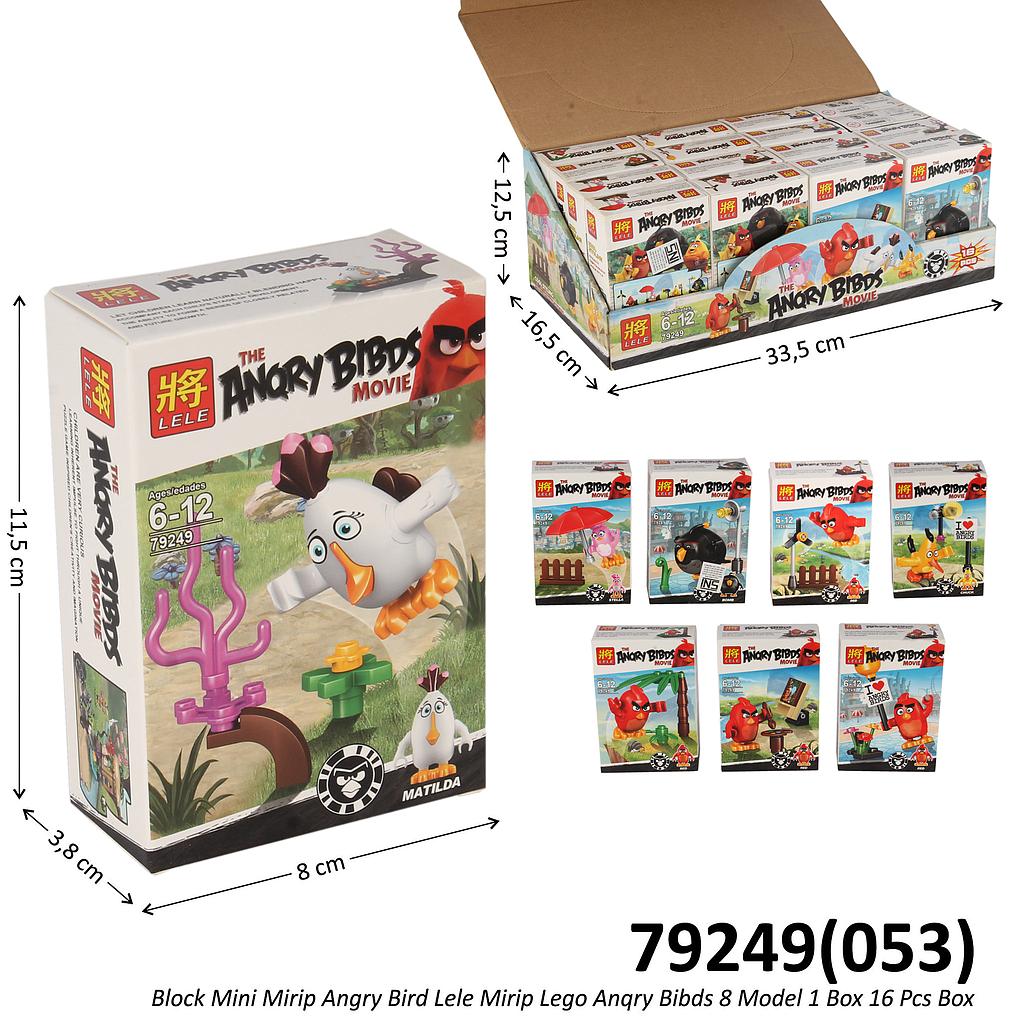 (ONLINE) Mini Block Angry Bird Lele Anqry Bibds Box @1