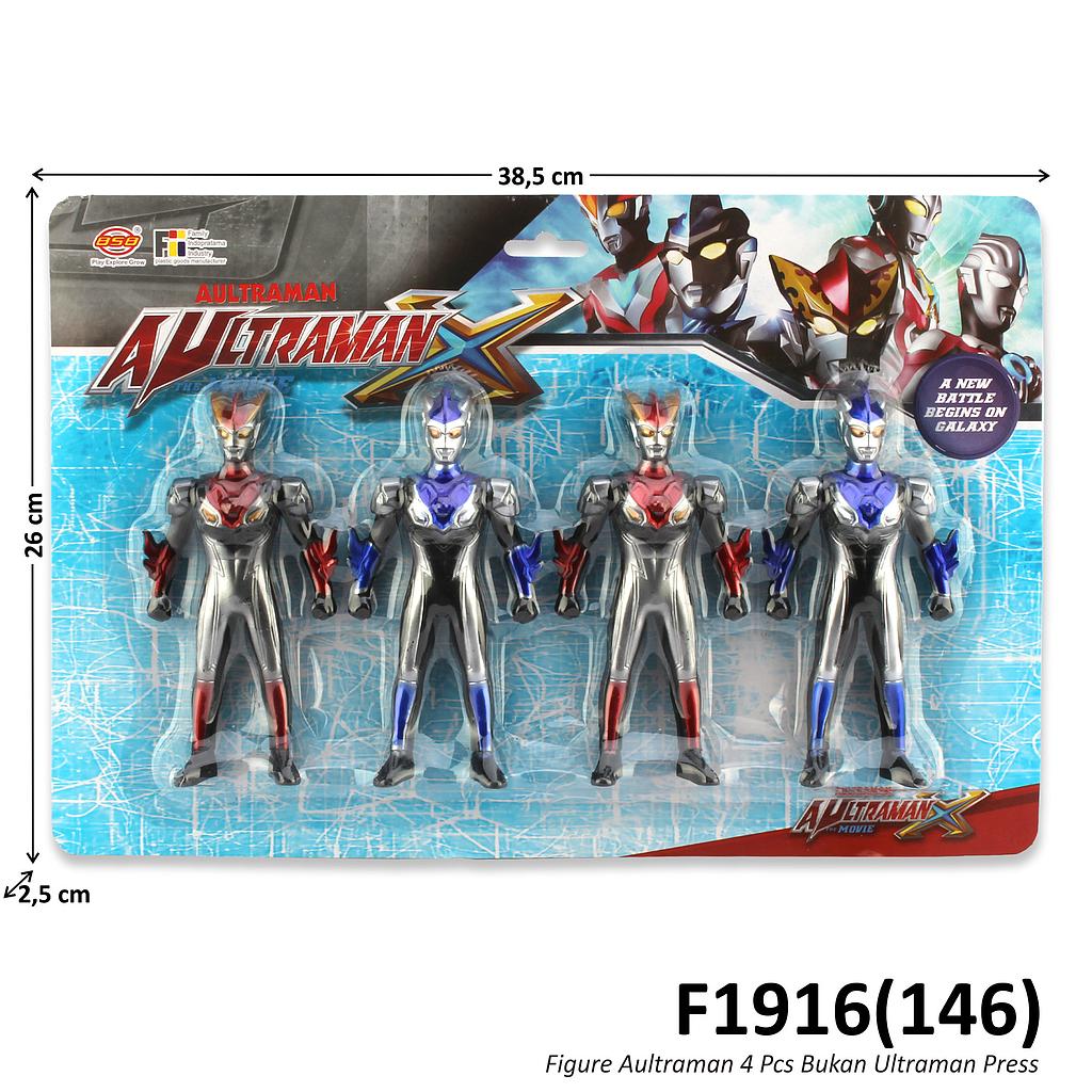 Action Figure Ultraman 4 Pcs Aultraman X Press @144