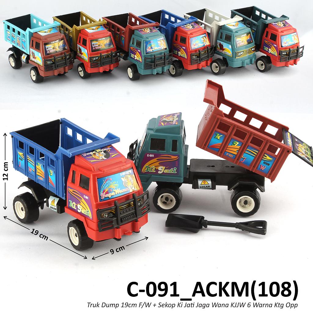 Truk Dump 19 cm F/W + Sekop Ki Jati Jaga Wana KJJW Ktg Opp @96