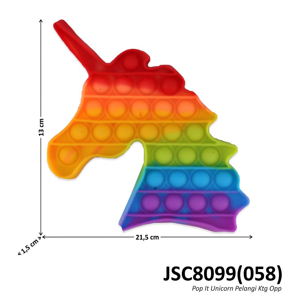Pop It Unicorn Pelangi Ktg Opp @400