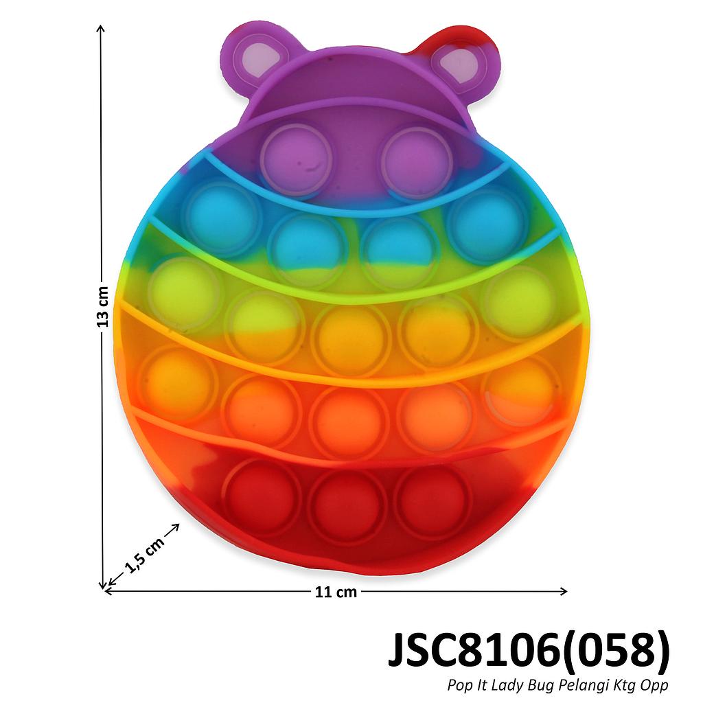 Pop It Lady Bug Pelangi Ktg Opp @400