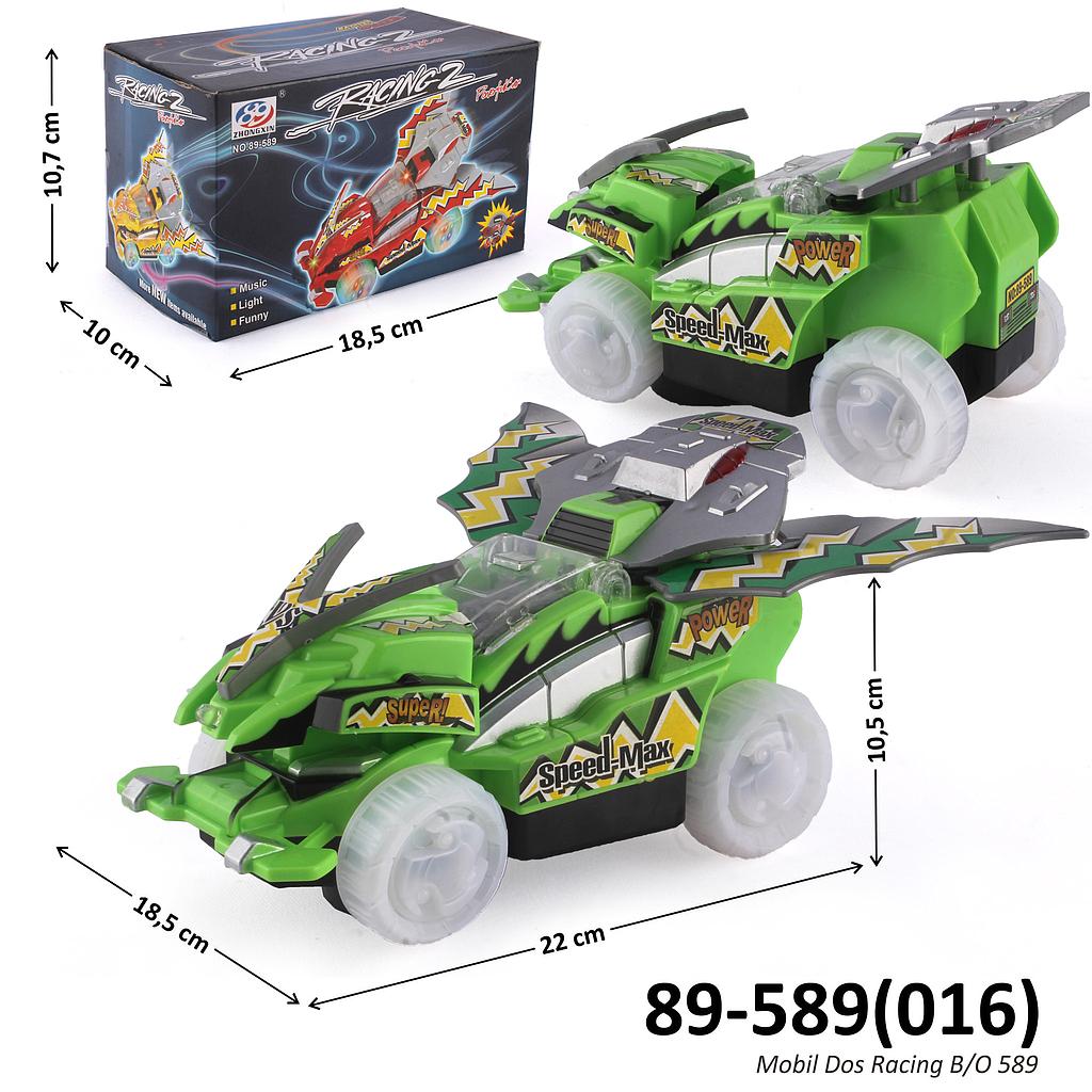 Mobil B/O Lampu Musik Racing Box @120