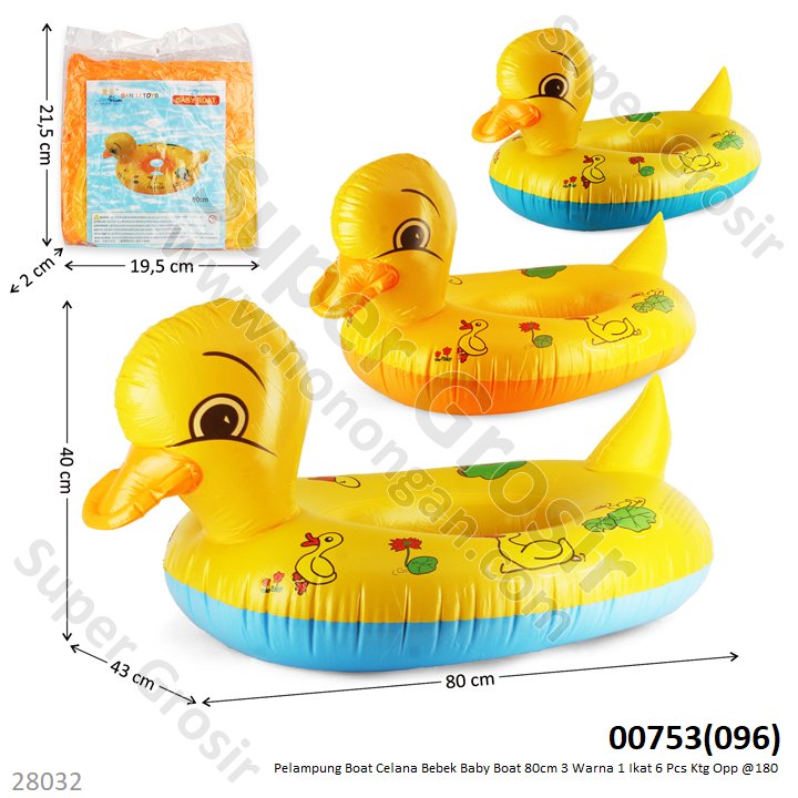 Pelampung Boat Celana Bebek 75-80 cm 2378XX 1 Ikat 6 Pcs Ktg Opp @180