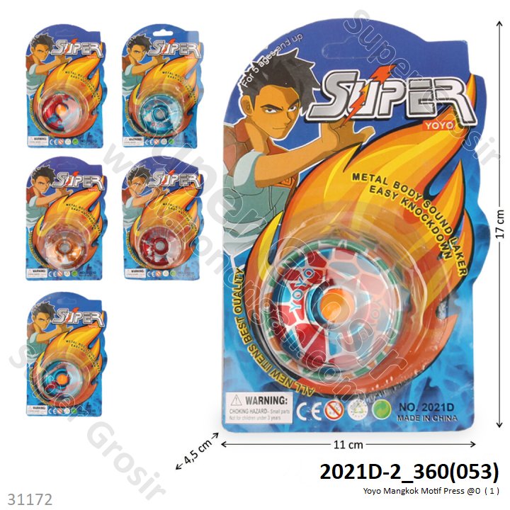 Yoyo Mangkok Besi Super Press @360