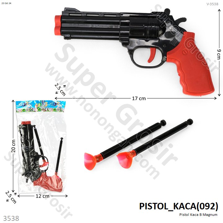 Pistol Peluru Kaca Set Peluru 2 Pcs Ktg