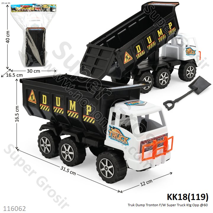 Truk Dump Tronton F/W Super Truck Ktg Opp @60