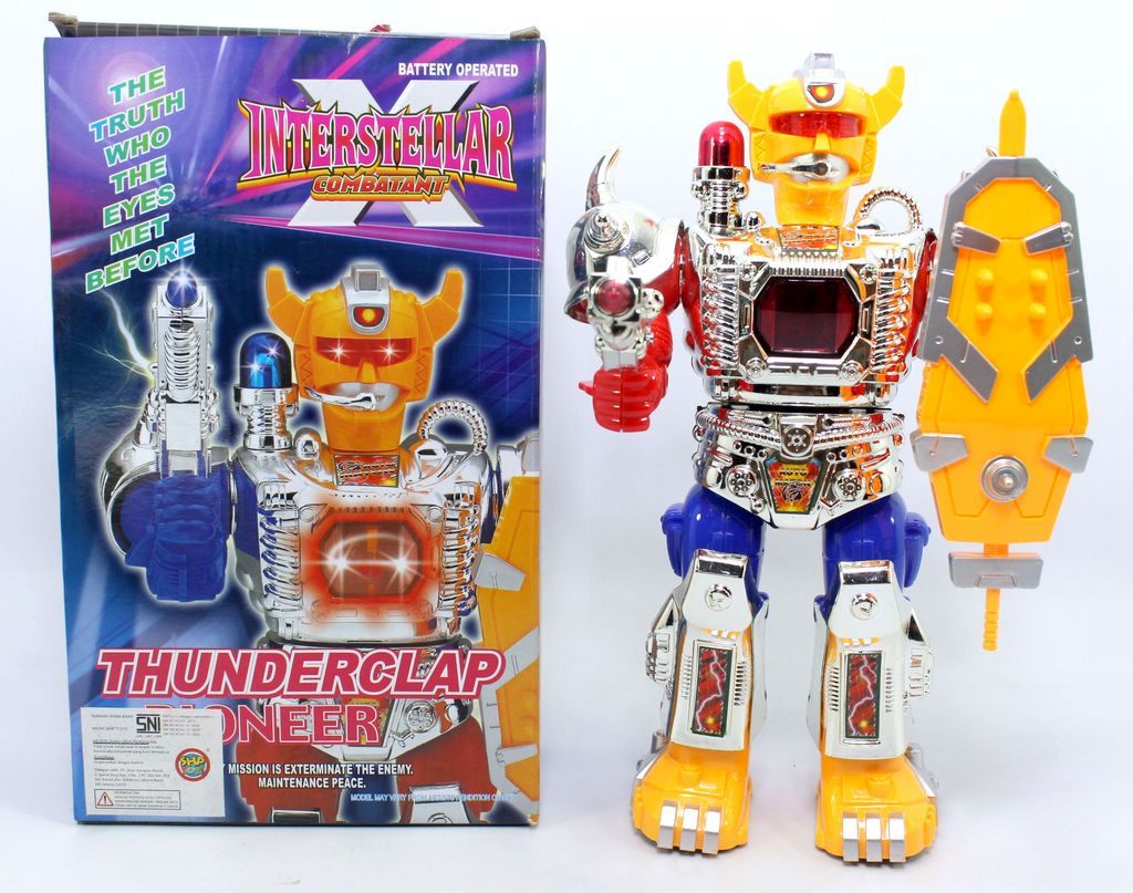 Robot B/O Jalan Interstellar Combatan Box @60