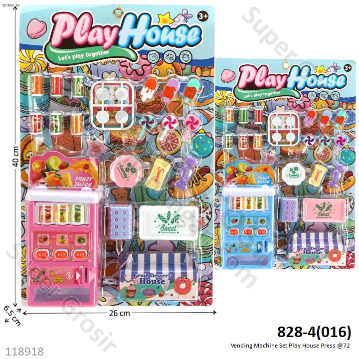 Vending Machine Set Play House Press @72
