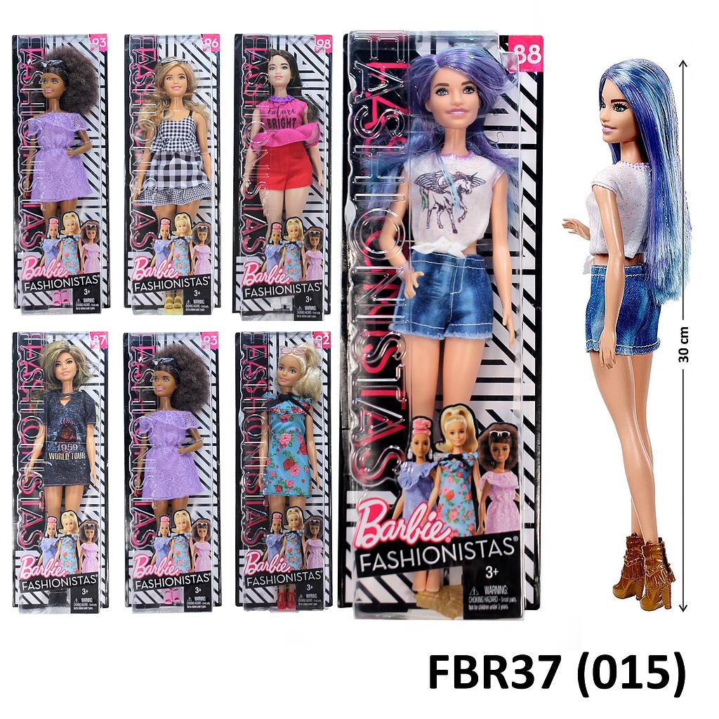 Boneka Barbie Fashionistas 6 Model Press @6