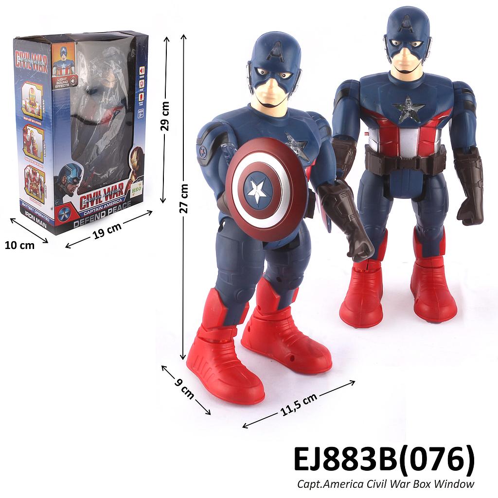 Robot Captain America B/O Jalan Civil War Box Window @60
