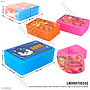 Lunch Box Gambar Karakter 780 ml LB-0007K 1 Pack 12 Pcs Loose Pack @288
