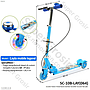 Scooter Roda 3 Roda Nyala Gambar Karakter Scooter Box @6