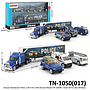 Diecast Kendaraan Polisi 1:64 4 Pcs F/W Diecast Model TN-1050B 1 Inner 60 Pcs Box Window @120