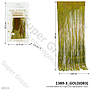 Tirai Pesta Metalik Foil Fringe Curtain Ktg Opp @300