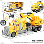 R/C Truk Excavator Charge + Charger Lampu Truck 27 MHz 4 Channel Box Window @24