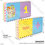 Matras Puzzle Lantai Angka & Tanda 14 Pcs 20x20 cm 1 cm Edumats Ktg Shrink @40