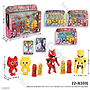 Action Figure Mini Force 4 Pcs dan Acc Box Window @48