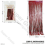 Tirai Pesta Metalik Foil Fringe Curtain Ktg Opp @300