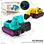 Excavator B/O Musik Suara Lampu Bump & Go 2 Warna Box @60