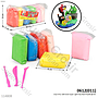 Clay 6 Pcs 180 Gram Super Light Clay ZBL-30G-4_0612 Pack Plastik @125