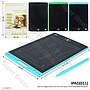 Mainan Edukasi Ipad LCD Magnet Warna 8,5 Inch B/O Hapus LCD Writing Tablet / LCD Panel 1201 Box @100