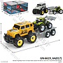 Monster Truck Jeep Trailer F/C Muat Traktor Sawah F/W Vehicle 1 Set 2 Pcs 1 Inner 60 Pcs Box Window @120