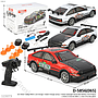 R/C Mobil Sedan 4WD 1:20 Charge + Kabel Charge Lampu + Roda Cadangan Karet dan Rambu Fierce Racer 2.4GHz 5 Channel 899-1 1 Ikat 4 Pcs Box @36