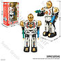Robot B/O Jalan Berputar Suara Lampu Robot Toy Box Window @48