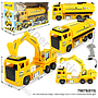 R/C Truk Konstruksi Charge + Kabel Charge Truck 2.4 GHz 4 Channel Box Window @34